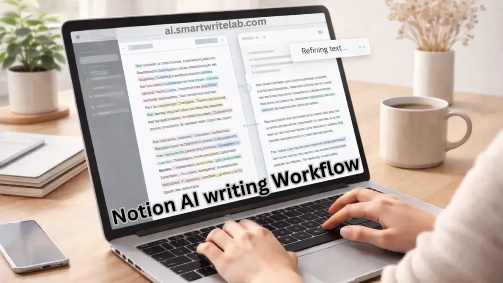 notion ai writing workflow