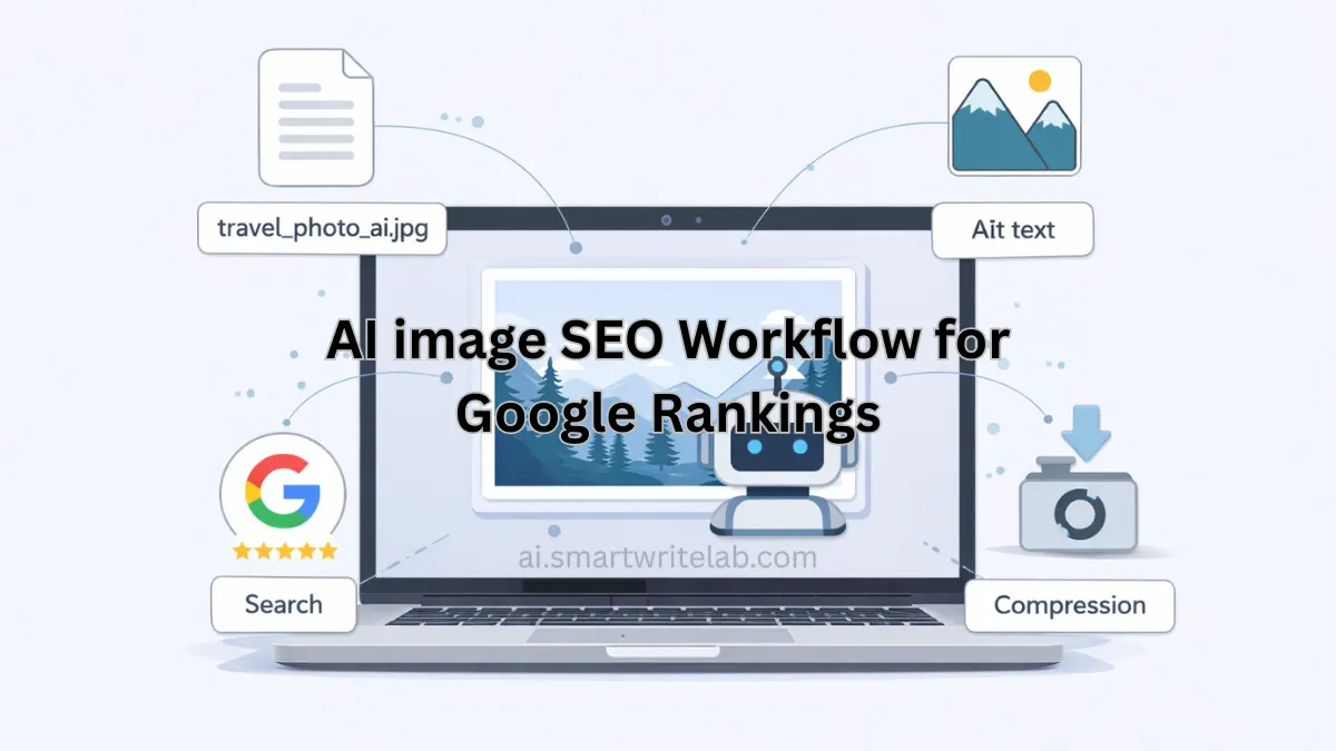 AI image SEO Workflow for Google Rankings