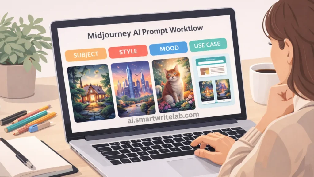 midjourney ai prompt workflow