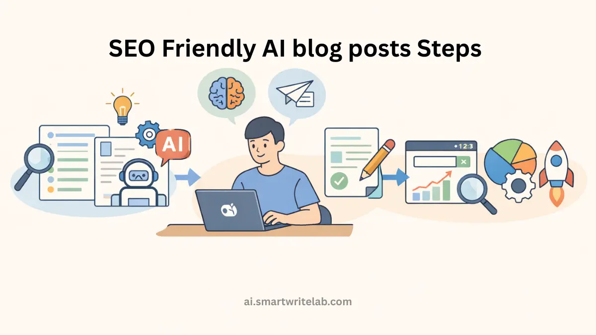 seo-friendly ai blog posts workflow